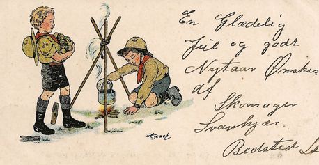 Tegnet af Helga Tesch