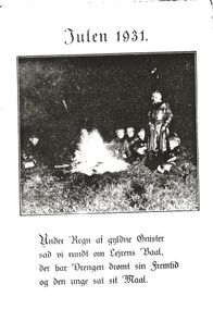 Julen 1931 - forside