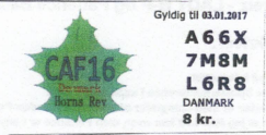 2016 - CAF 16