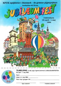 1994 - KFUK-spejderne 75 års jubilæum