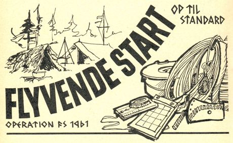 Tegning fra Førermeddelelser august 1961