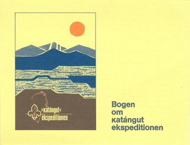 Reklame for bogen om Katângut ekspeditionen
