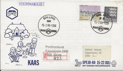 Rekommanderet lejrkuvert