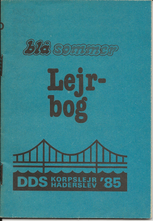 Lejrbog blå