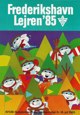 Lejrpostkort - forside