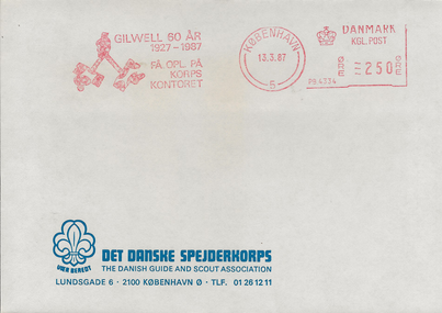1987 - Gilwell 60 år