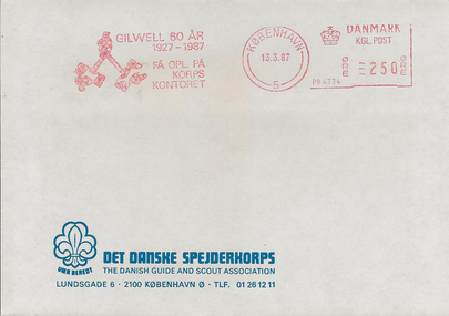 1987 - Gilwell 60 år