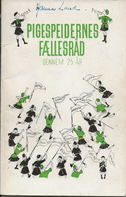 1949 - Pigespejdernes Fællesråb gennem 25 år