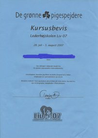 Kursusbevis