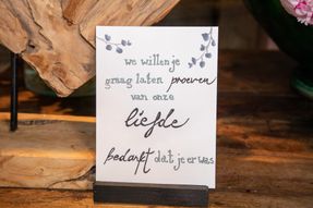 Bedank bordje Huwelijk - Memories4Later