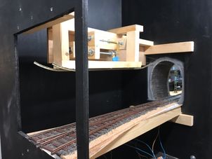 Pantograph catcher and tensioning system