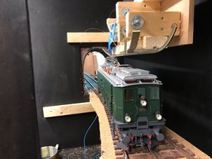 Pantograph catcher and tensioning system