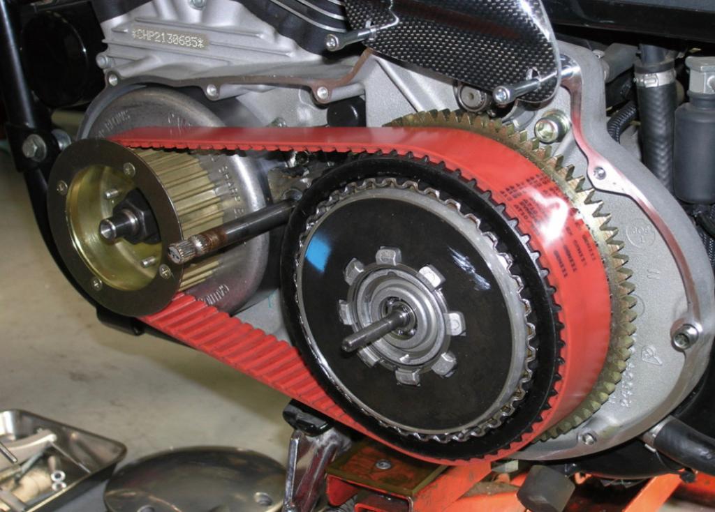 Primary belt drive, Sundance Japan