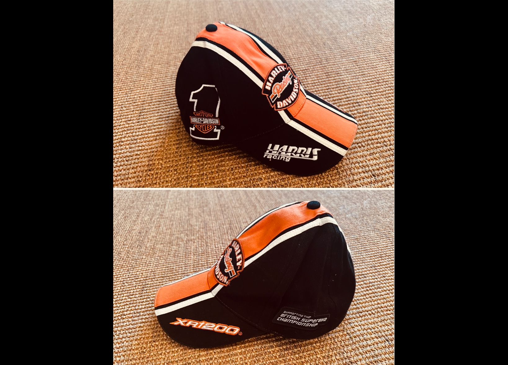 The original cap: UK Harley XR1200 CUP