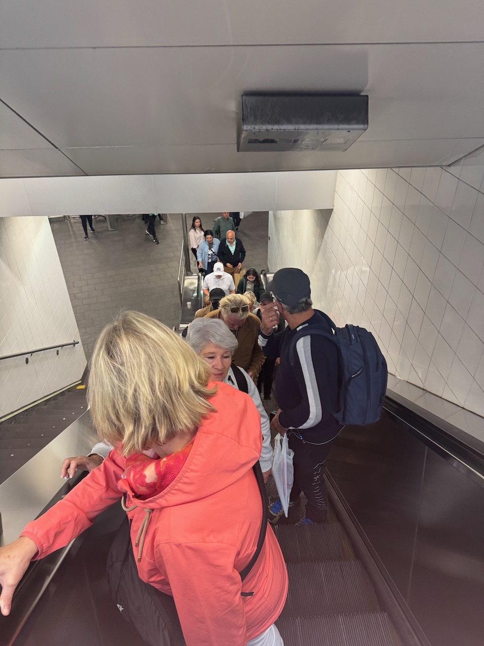 Subway exit