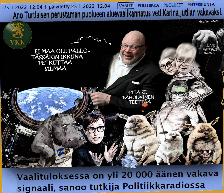 Ano Turtiainen-Vähän käytetty-termi-Litteä maailma-Hullu ajatus-VKK