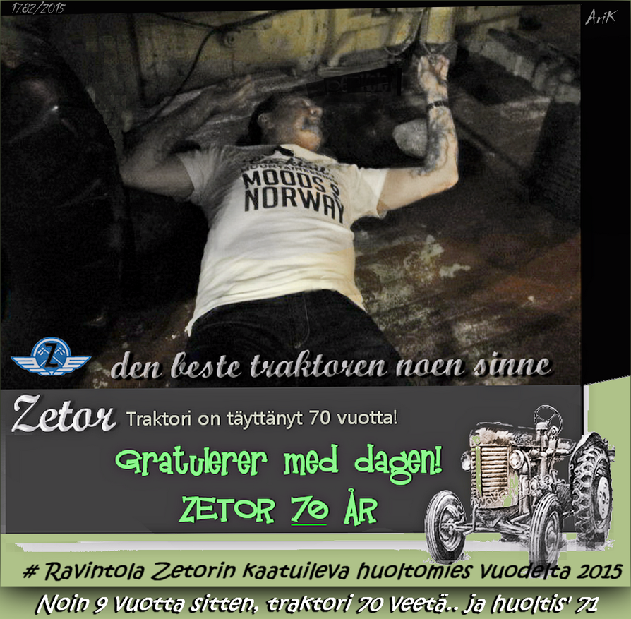 Zetor traktori, Hyvä ruokapaikka, Suosittu ravintola, 
