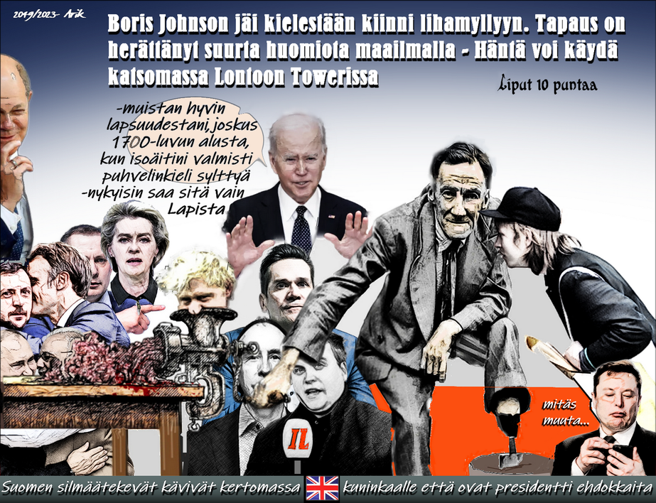 Donald Trump - Boris Johnson-original