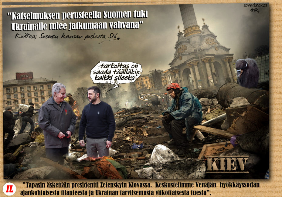 Donald Trump - Maidan-Niinistö