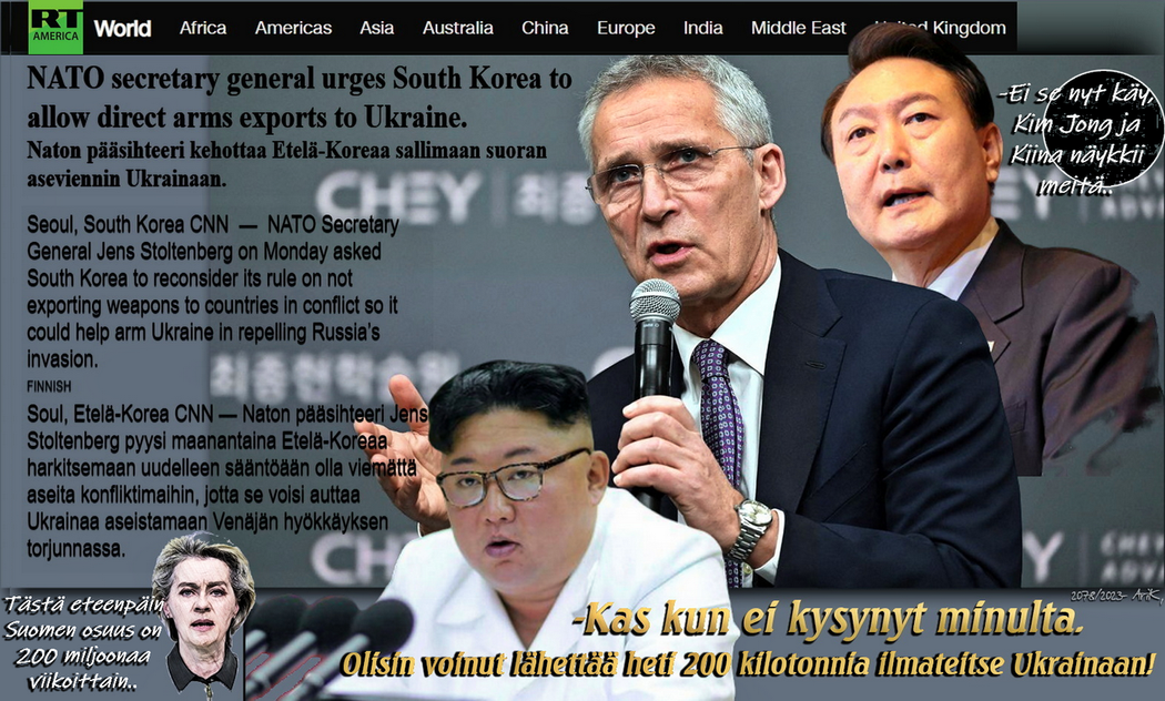 Elon Musk-Hullu Ursula-Natsi-Kim-Pohjois Korea