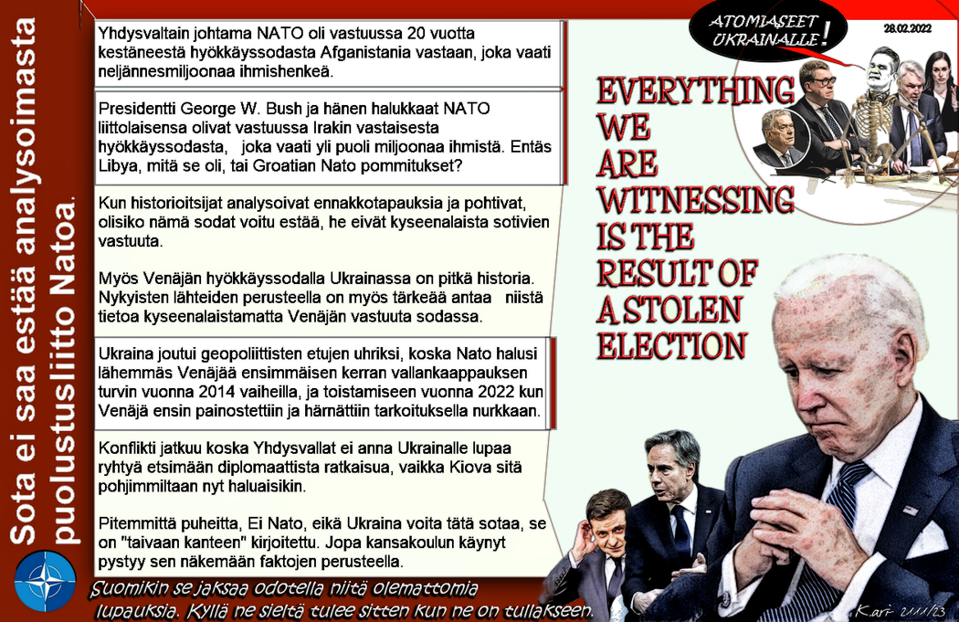 Nato ja tukikohtia Suomeen, Atomiaseet toivottuja Suomeen