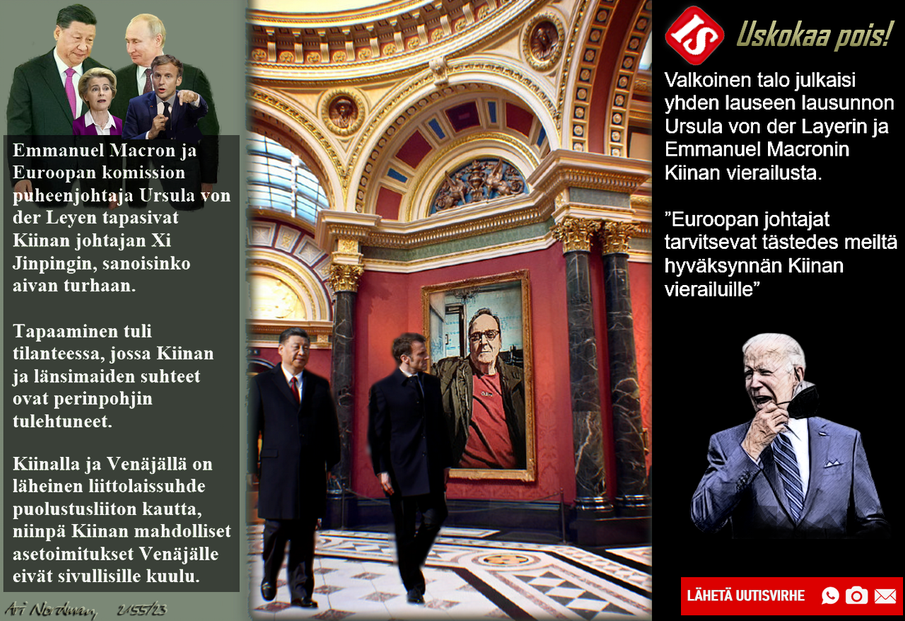 Ukrainassa-nousee-sähkön hinta-Macron-Ranskan sisäiset ongelmat-Kiina
