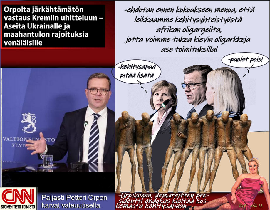 Petteri Orpo-Hallitusneuvottelut-Riikka Purra - Ann-Mai Henriksen