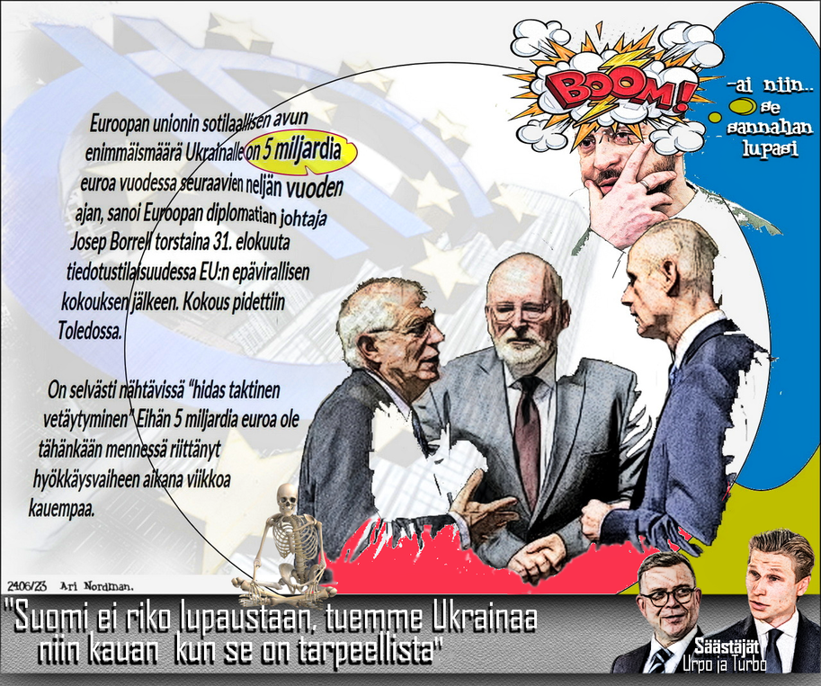 Petteri Orpo-Ukraina-Pohjaton tarve-Rahaa-Aseita-Biden-Trumpin paluu