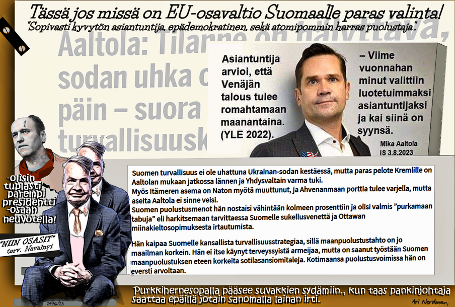 Aaltola-Haavisto-Presidentinvaalit2024-Hulluja vieläpä tuplaten