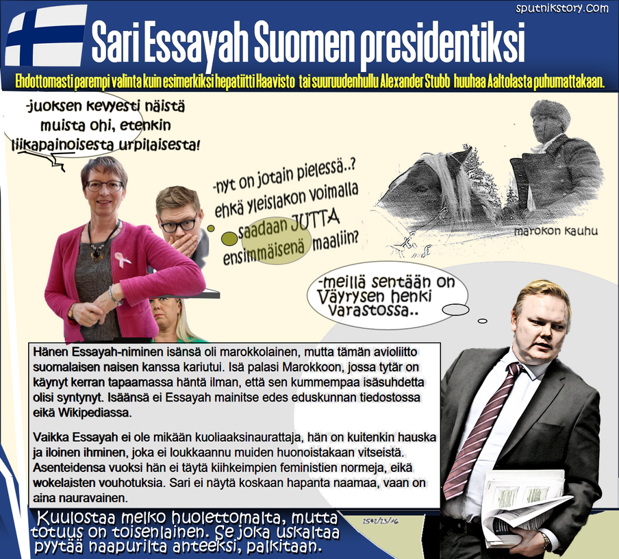 Presidentinvaalit 2024-Sari vihaa Trumppia-ja ihannoi juutalaisia-voi vittu