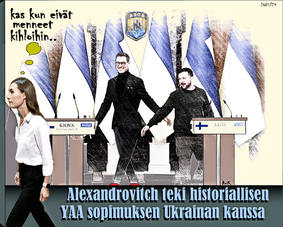 Suomi-Ukraina-Miljardi-sopimus-Presidentinvaalit 2024