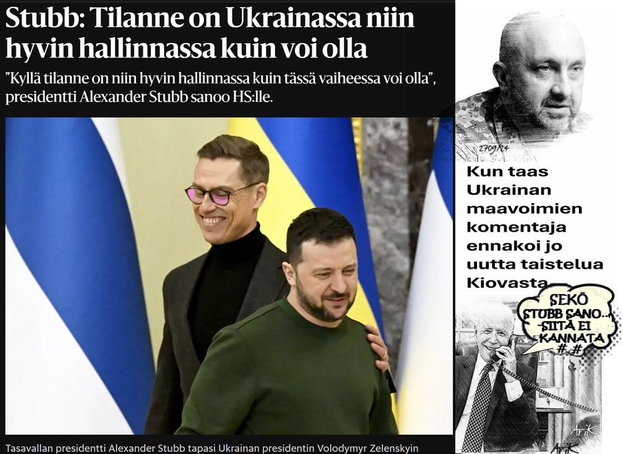 Presidentinvaalit 2024-Stubb-huono valinta-Joe Biden vaikuttaa tähänkin.