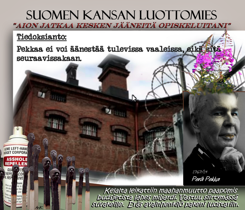 Elvis-Sörkkä-Keskusvankila-Homo-Pekka Haavisto-Vihreät