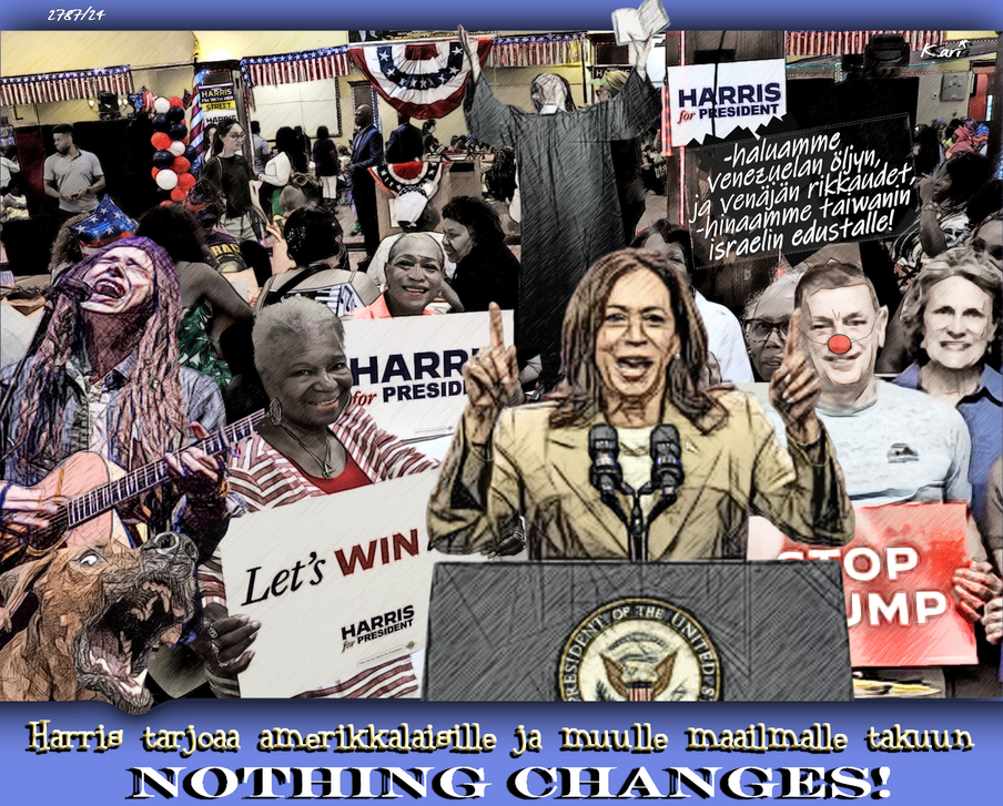 Trump-Kamala Harris-Presidentinvaalit 2024-Joe Biden vaikuttaa tähänkin.