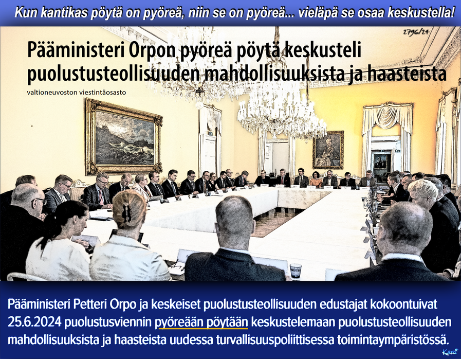 Hurskaat ja hölmöt-Petteri Orpo-Virkamiehet-Väärät päätökset aikoinaan-Nyt ollaan kusessa-Apupaketit