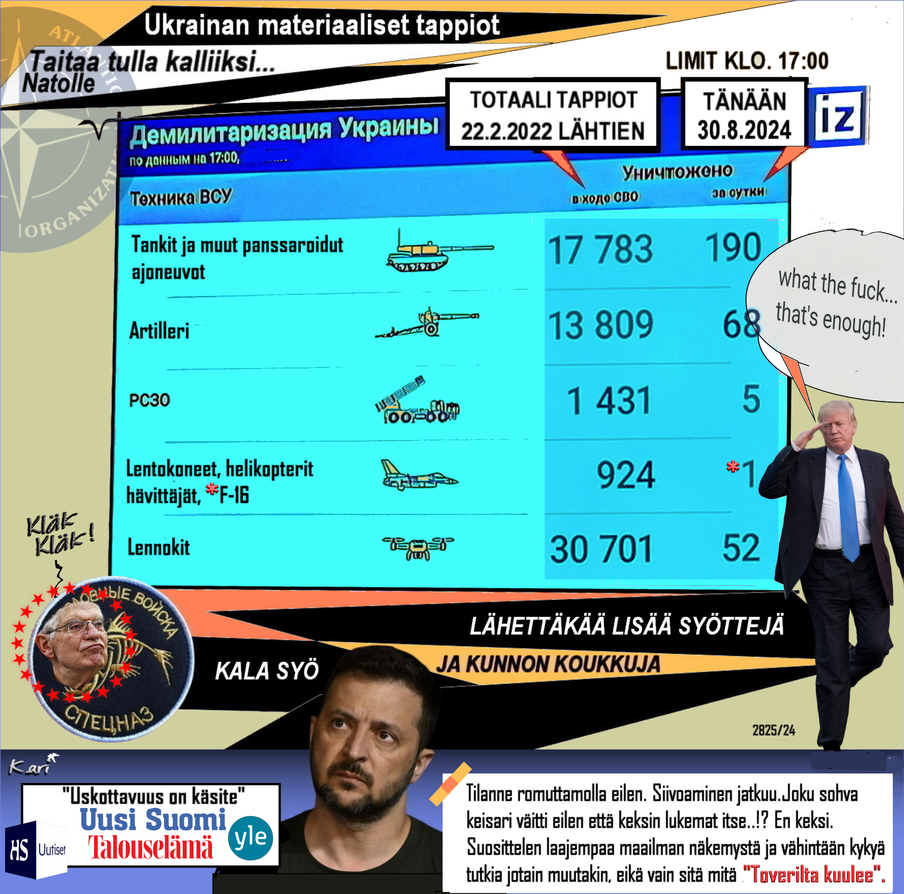 Donald Trump-Pelätty mies-Nato aisoihin