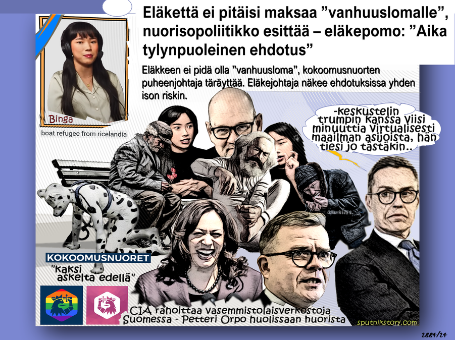 petteri orpo-pääministeri-binga tupamäki-vanhuusloma-eläkkeet