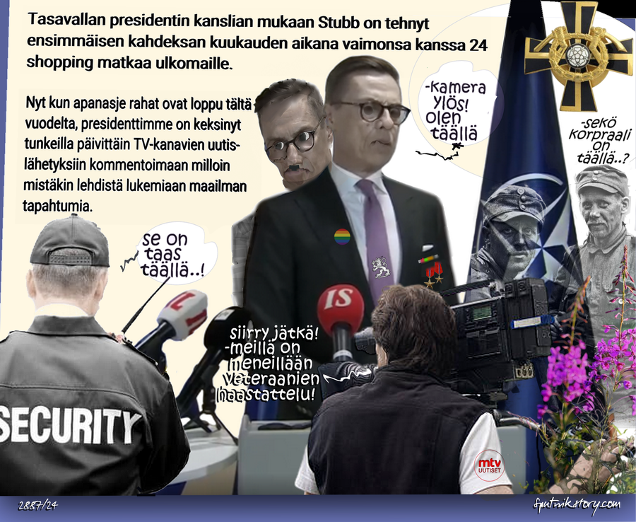 Presidentinvaalit 2024-Trump soitti Stubille-Vai soittiko?-Alemmuus kompleksi-Sotahullu-Sotaveteraanit-Ritarit