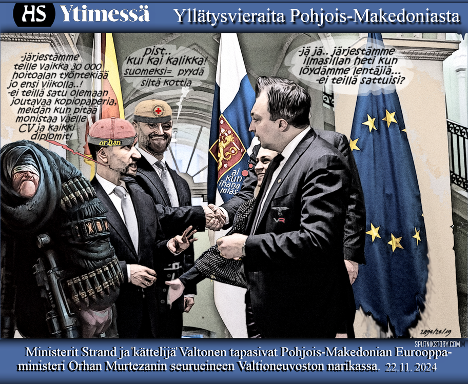 Alexander Stubb-Pohjois-Makedonia-Valtonen.valehtelee itselleen-Suomen etu