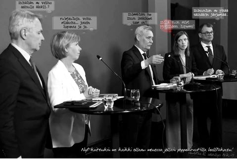 Talonmies-Antti-Pääministeri-RKP aina mukana