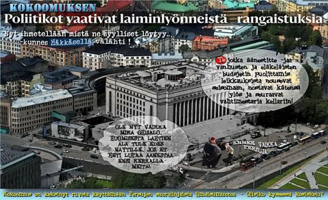 Spekuloinnin pesä-Edustava talo-Sisältö sitä sun tätä