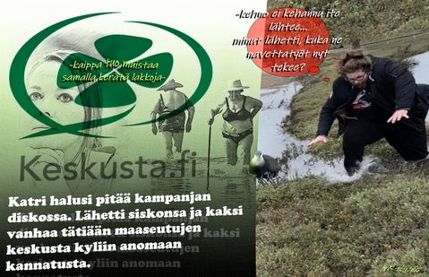 Taistelun tapaista vallasta.