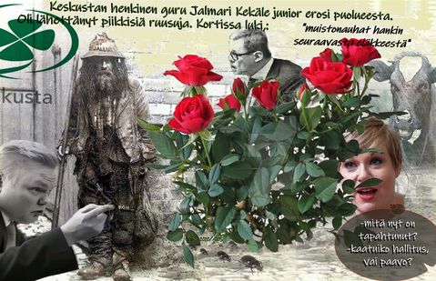 Keskusta-huutokauppa kuningatar-huono-puolueen johto