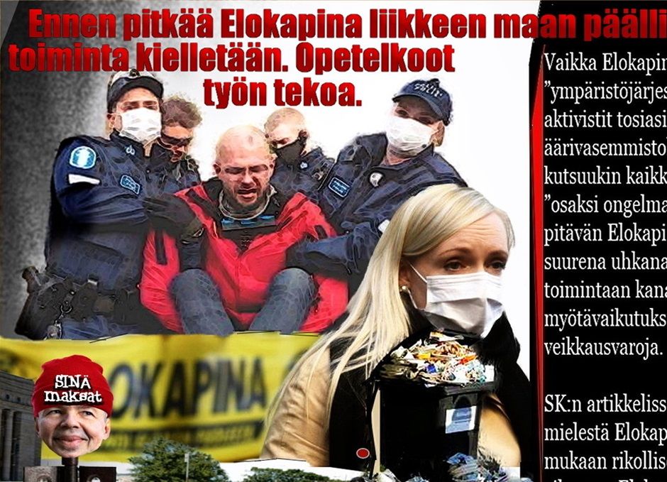 elokapina-valkoinen rotu-tv ohjelmat