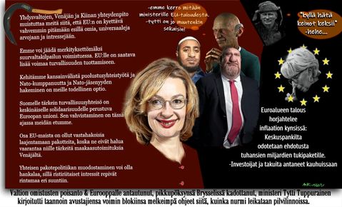 Tytti hämmentää tyylillään. Ihmettelenkin kuka sen sallii..? 