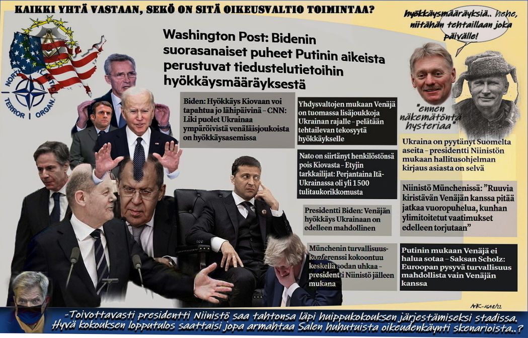 Venäjän sotilasoperaatio-Ukraina-Biden-Tiedustelupalvelu