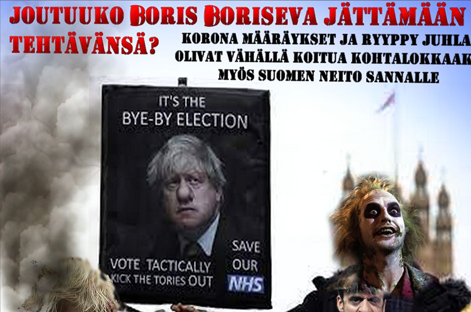 Ukraina-Boris Johnson-Huono kombinasjon