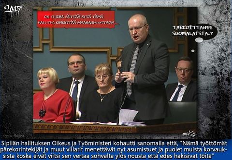 Lisää Ministeri Lindströmiä.