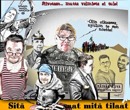 Matut ulos, sitäkö tässä...