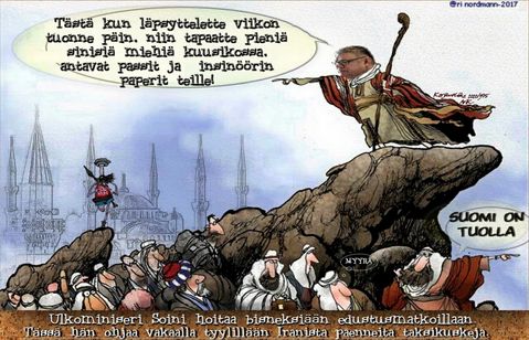 Timo Soinin aikana persujen äänestäjät olivat-ei-natoon-porukkaa